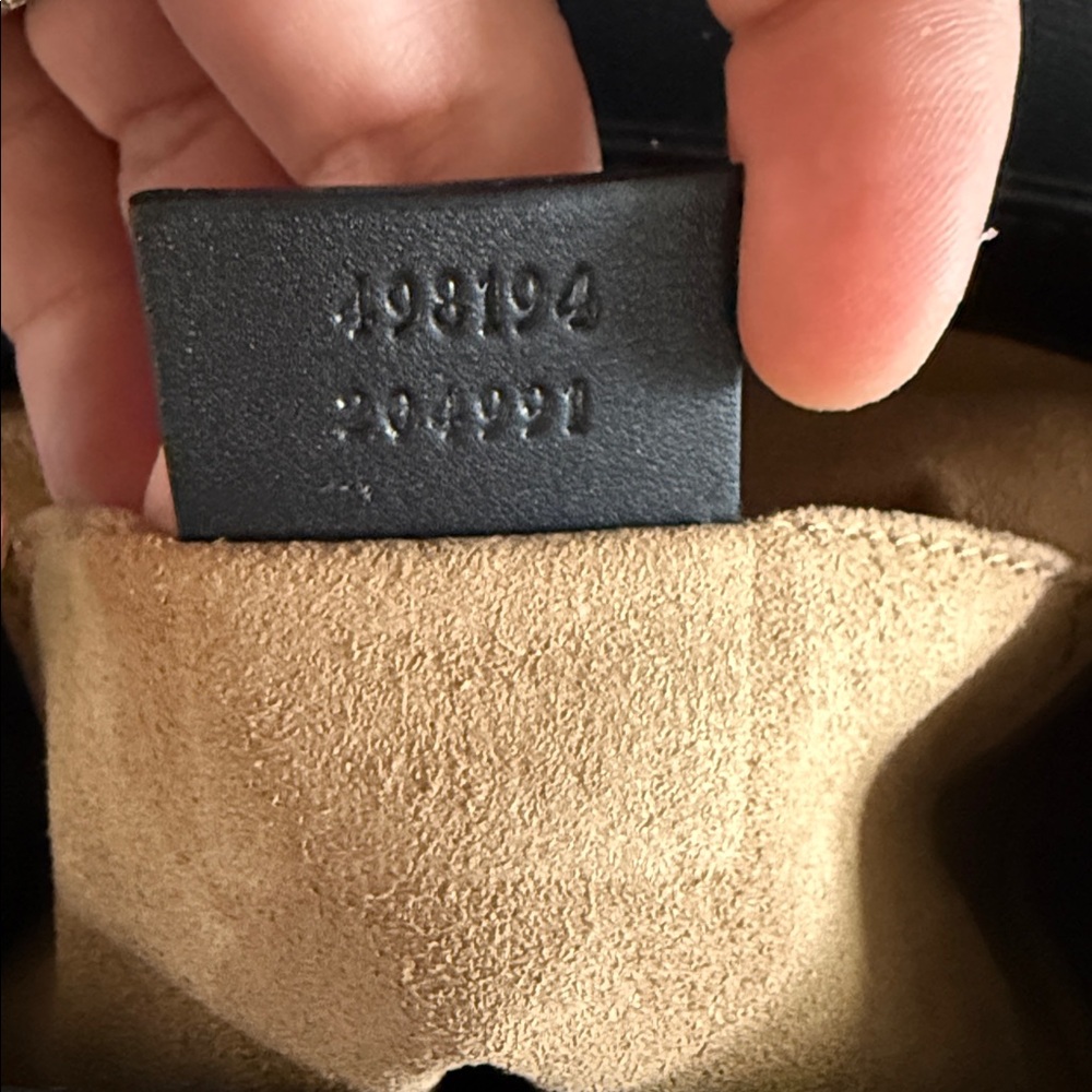 Gucci GG Supreme Canvas & Leather Padlock Backpack - Picture 10 of 14